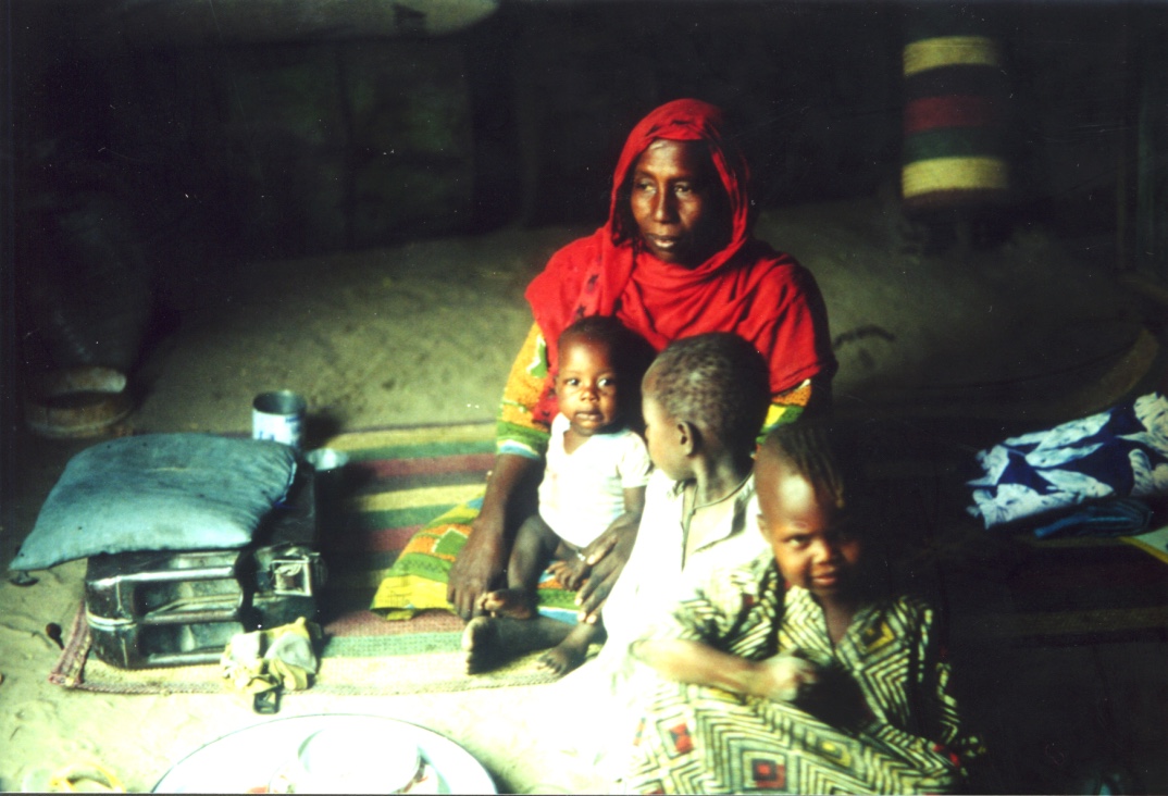 Une mère et ses enfants